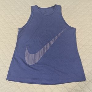 NIKE Dri-Fit Blue Tank Size Small